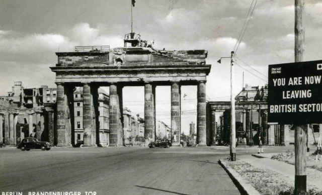 Brandenburg Gate 1950