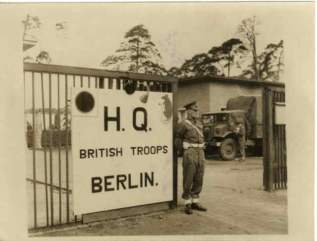 Berlin, British HQ 1945